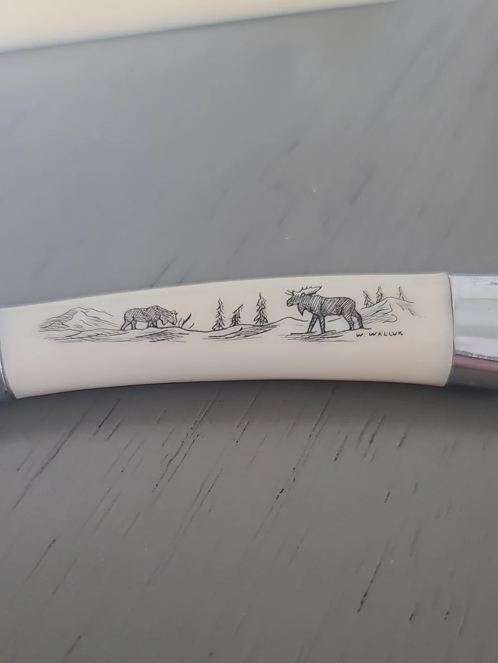 Heidelberg Deluxe Steak Knife Set With Inlaid Handles Set Of 6